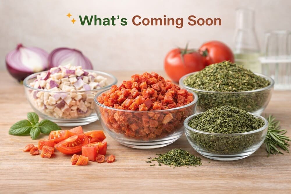 freeze dried vegetables