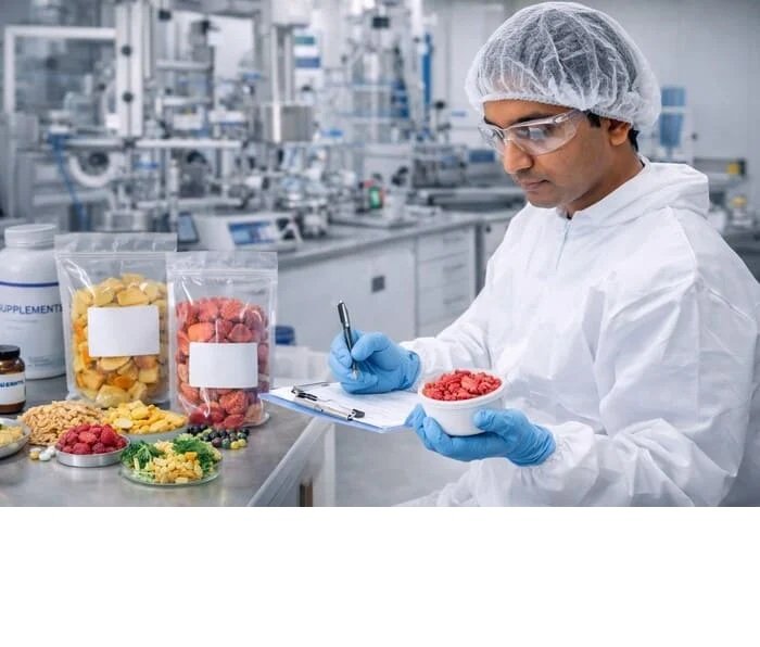 Freeze dried products for pharma and nutraceutical companies