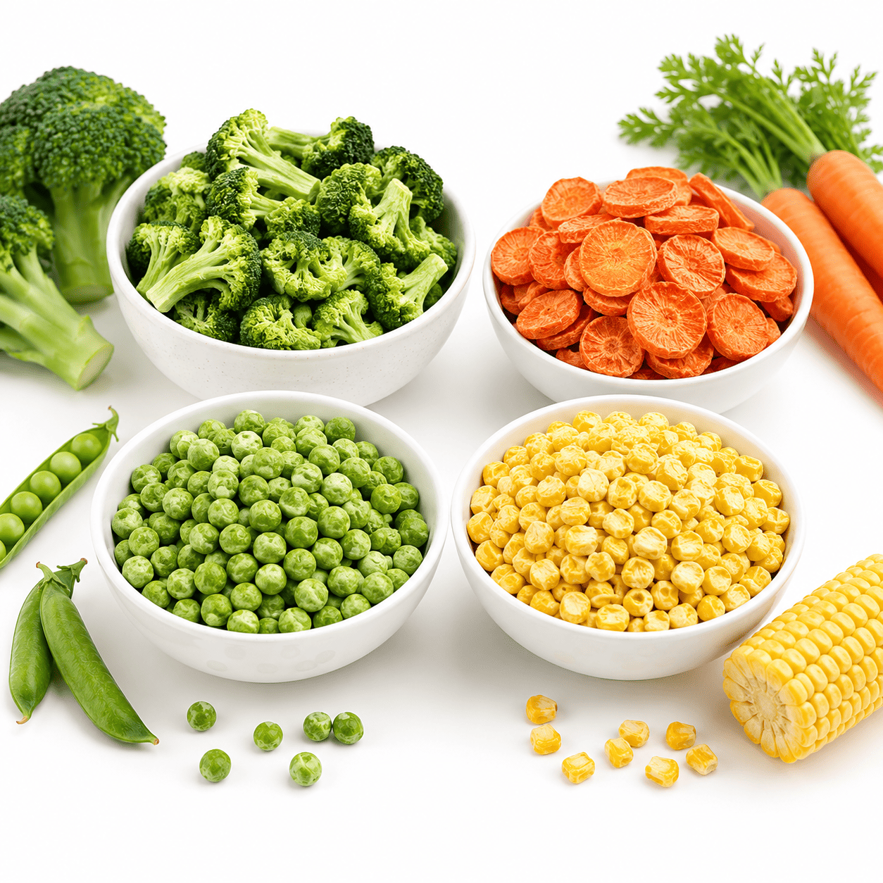 Freeze dried vegetables business ideas